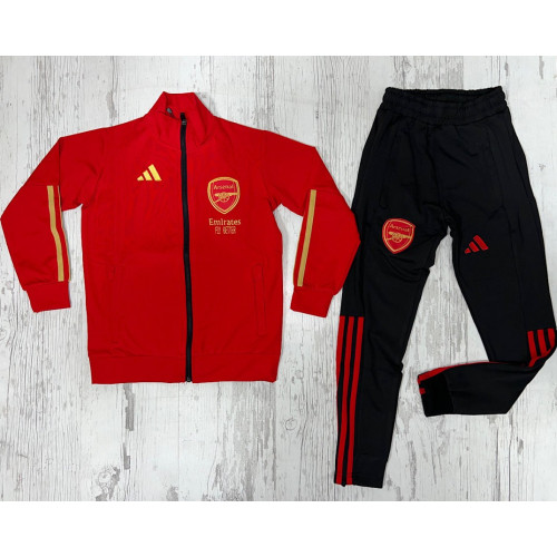 Детски футболен екип Arsenal червено черно 8151